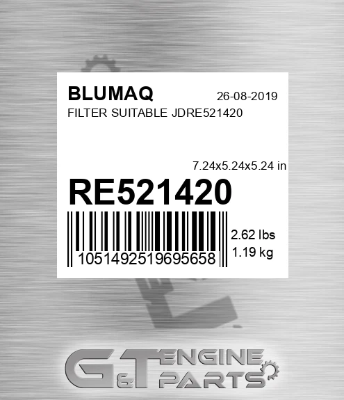 RE521420 Filter Suitable Jd for BLUMAQ