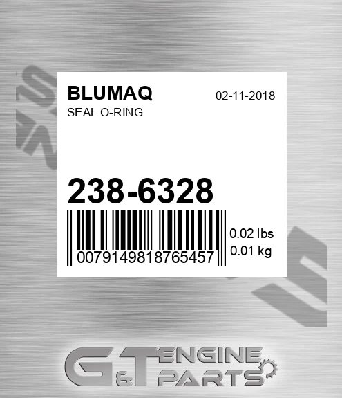 238-6328 Seal O-ring