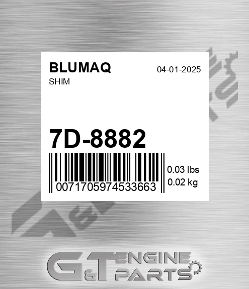 7D-8882 Shim