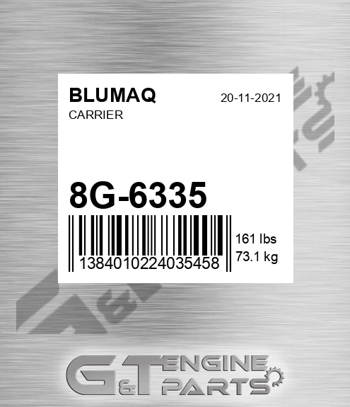 8G-6335 Carrier for BLUMAQ