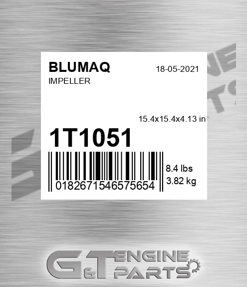 1T-1051 Impeller for BLUMAQ