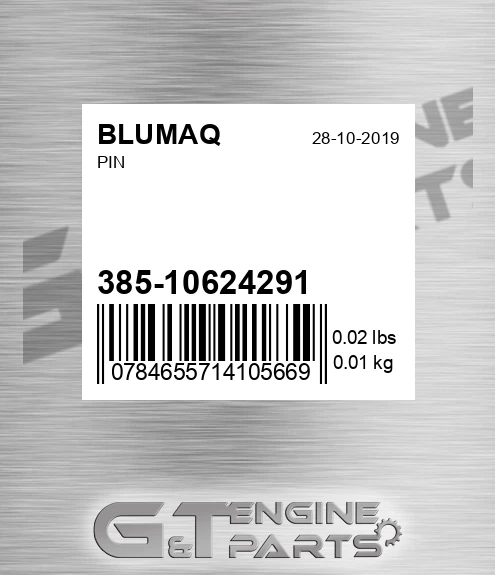 385-10624291 Pin for BLUMAQ