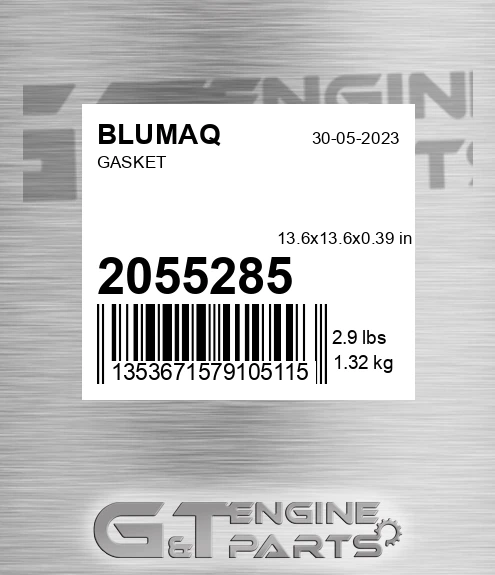 205-5285 Gasket for BLUMAQ