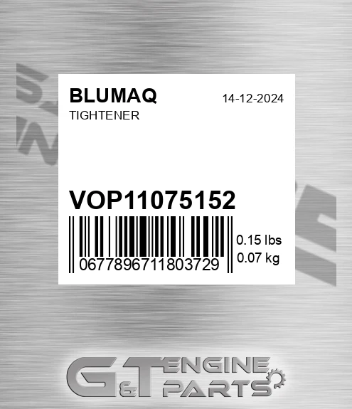 VOP11075152 Tightener for BLUMAQ