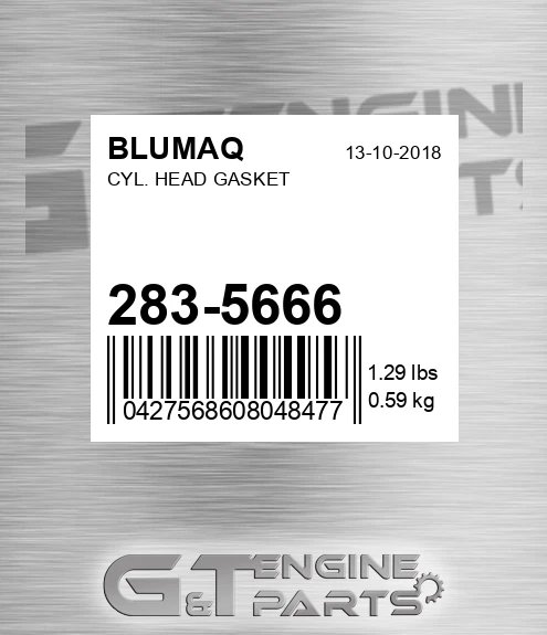 283-5666 Cyl. Head Gasket for BLUMAQ