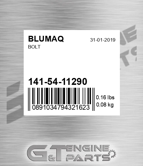 141-54-11290 Bolt for BLUMAQ