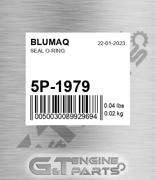 5P-1979 Seal O-ring for BLUMAQ