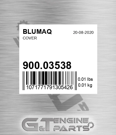 900.03538 Cover for BLUMAQ