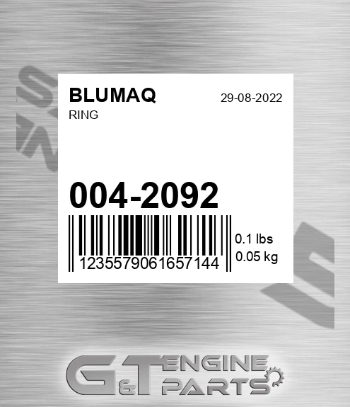 004-2092 Ring for BLUMAQ