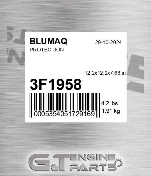 3F-1958 Protection for BLUMAQ