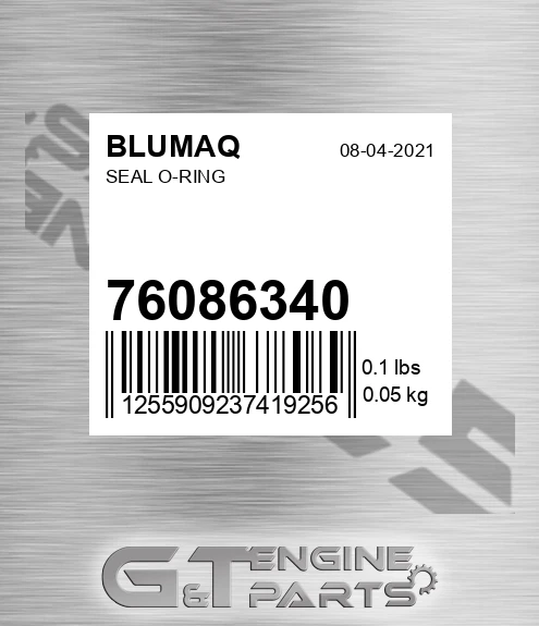 76086340 BLUMAQ Seal O-ring
