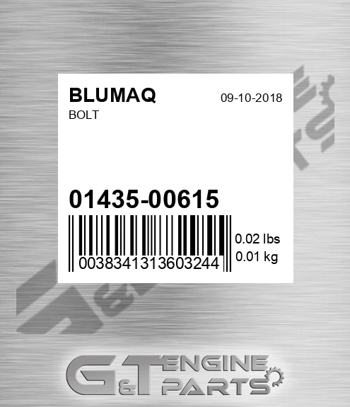 01435-00615 Bolt for BLUMAQ