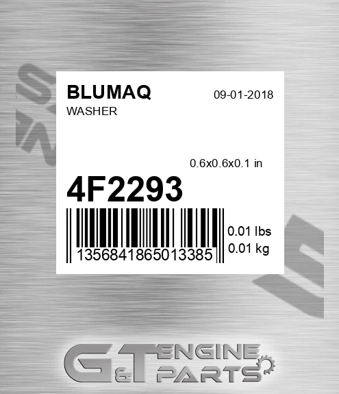 4F-2293 Washer