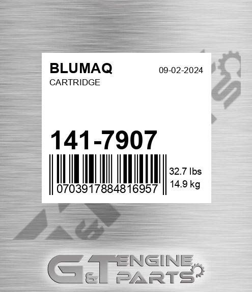 141-7907 Cartridge for BLUMAQ