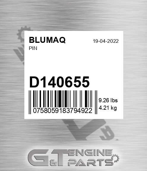 D140655 Pin
