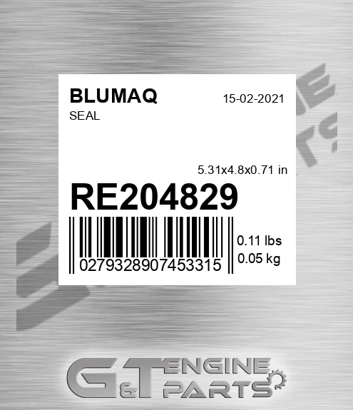 RE204829 Seal for BLUMAQ
