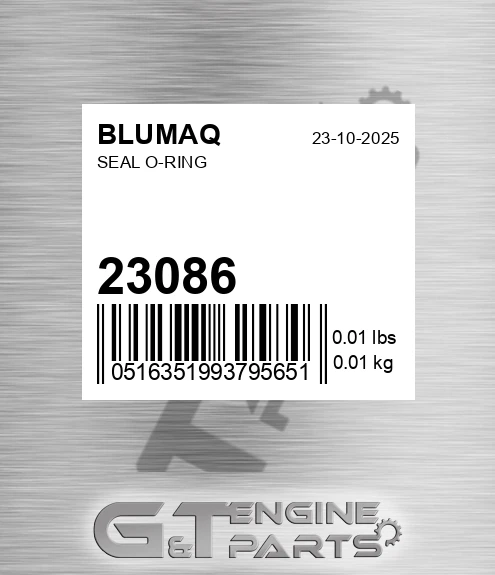 23086 BLUMAQ Seal O-ring