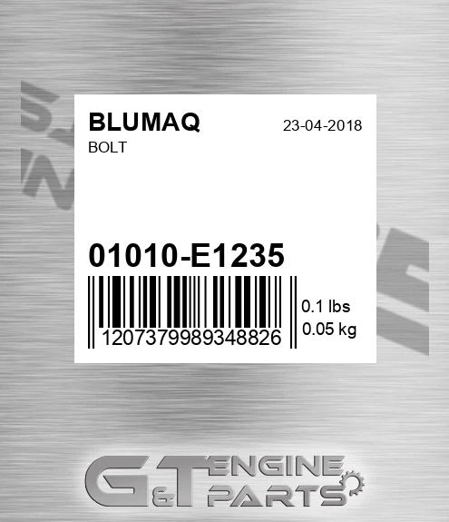 01010-E1235 Bolt