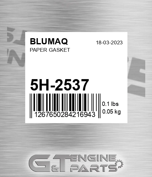 5H-2537 Paper Gasket