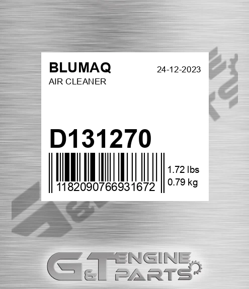 D131270 Air Cleaner