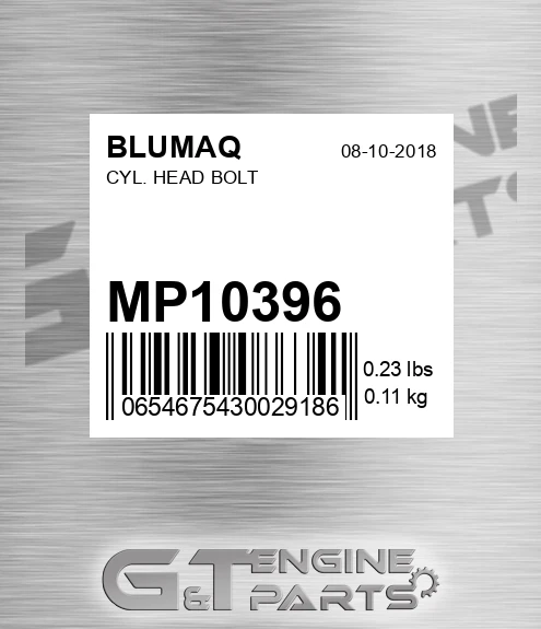 MP10396 BLUMAQ Cyl. Head Bolt