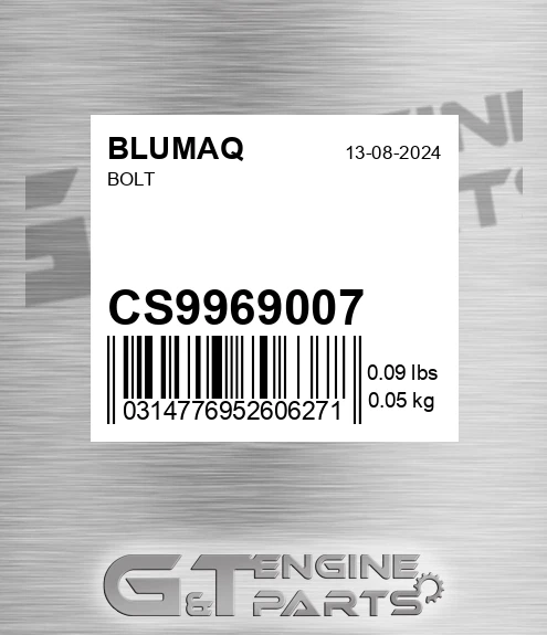 CS9969007 BLUMAQ Bolt