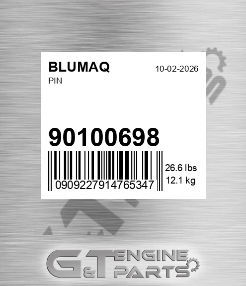 901.00698 Pin for BLUMAQ