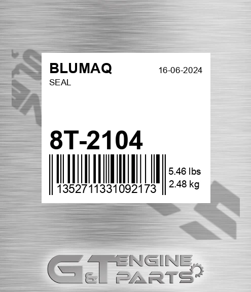 8T-2104 Seal for BLUMAQ
