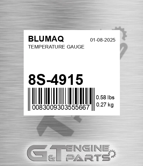 8S-4915 Temperature Gauge