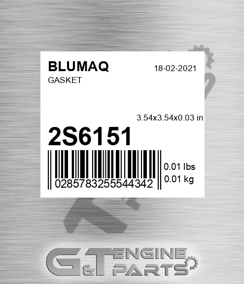 2S-6151 Gasket for BLUMAQ