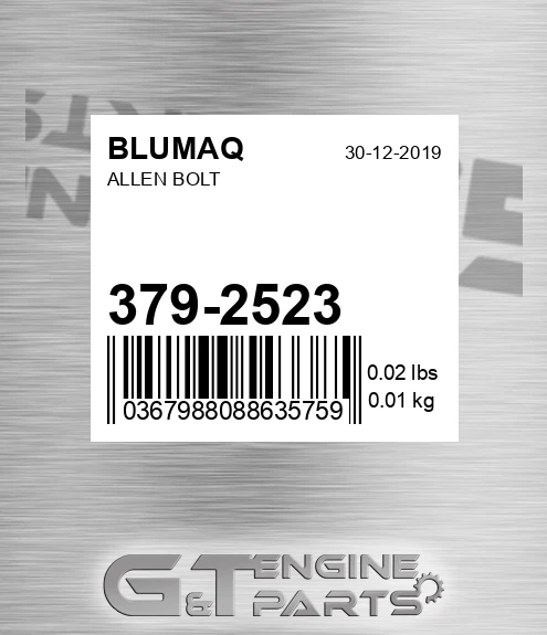 379-2523 Allen Bolt for BLUMAQ