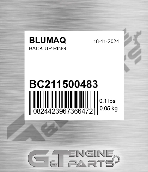 BC211500483 Back-up Ring for BLUMAQ