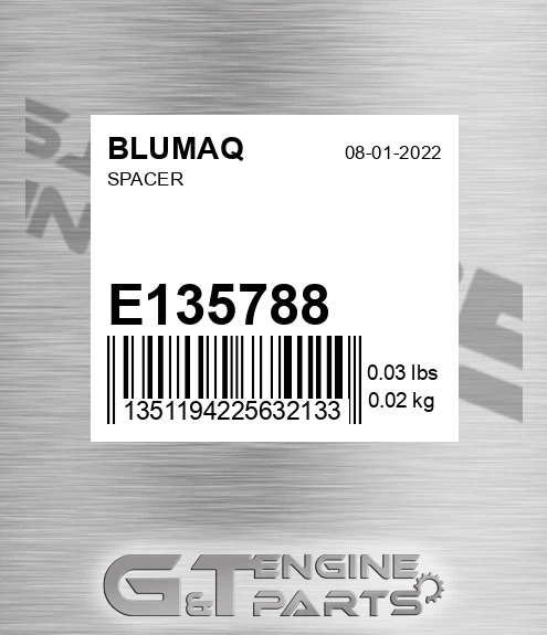 E135788 Spacer