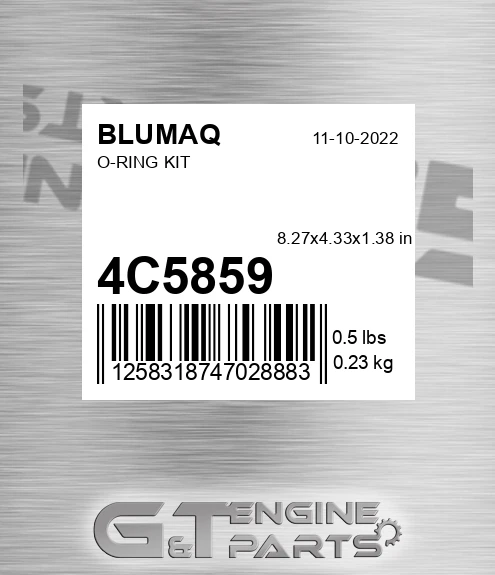 4C-5859 O-ring Kit for BLUMAQ