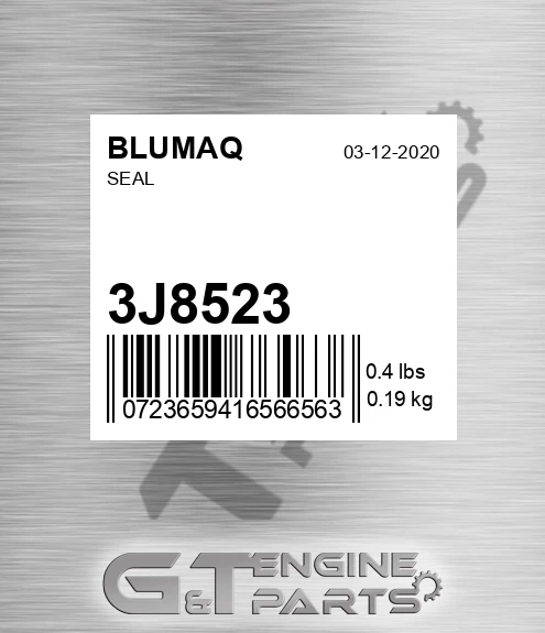 3J-8523 Seal for BLUMAQ