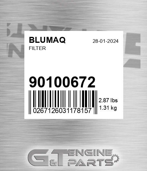 901.00672 Filter for BLUMAQ