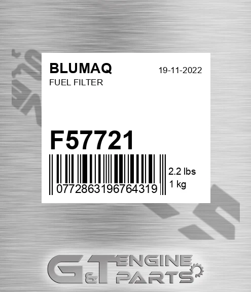 F57721 BLUMAQ Fuel Filter