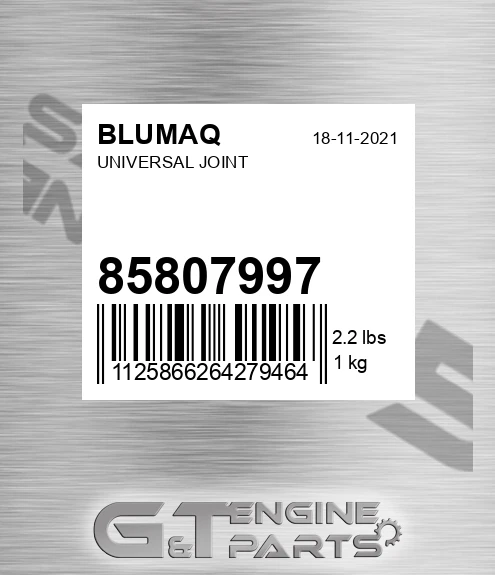 85807997 BLUMAQ Universal Joint