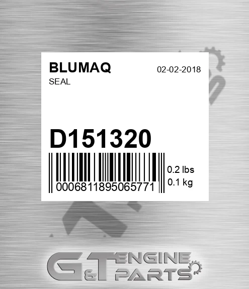 D151320 Seal