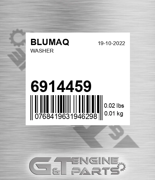 6914459 BLUMAQ Washer