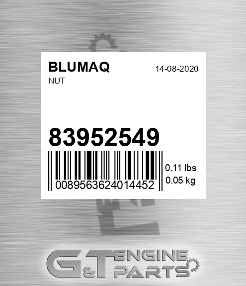 83952549 Nut