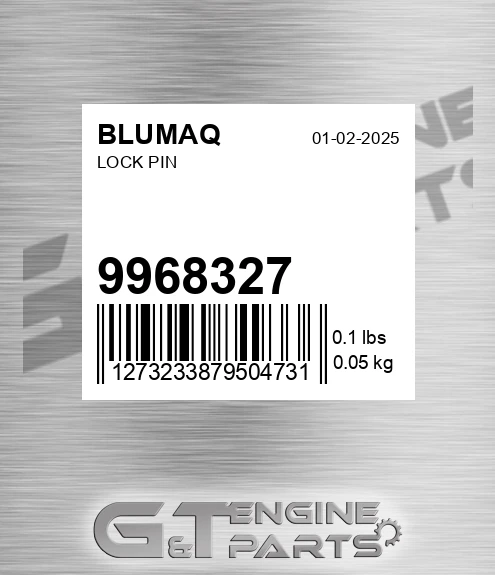 9968327 Lock Pin