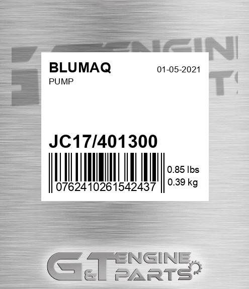 JC17/401300 Pump for BLUMAQ