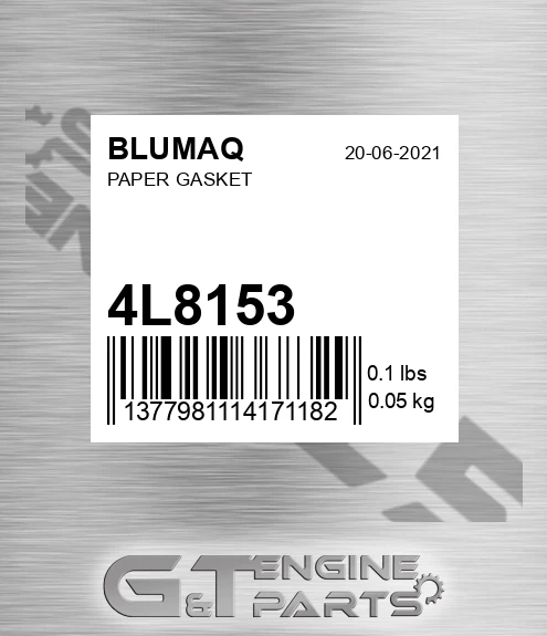 4L-8153 BLUMAQ Paper Gasket