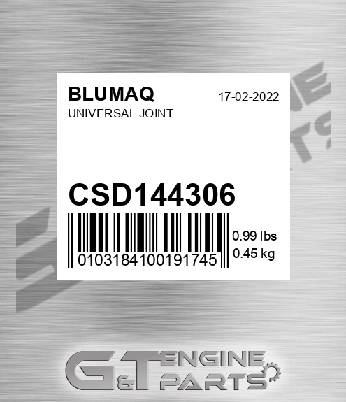 CSD144306 Universal Joint