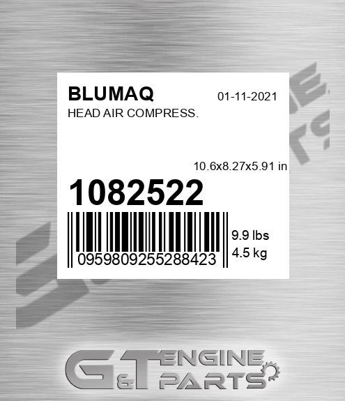108-2522 Head Air Compress. for BLUMAQ