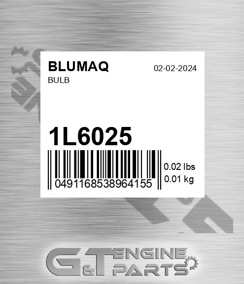 1L-6025 Bulb for BLUMAQ