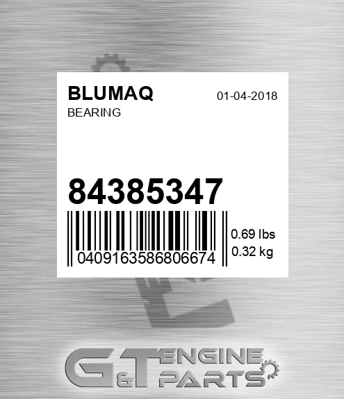 84385347 BLUMAQ Bearing
