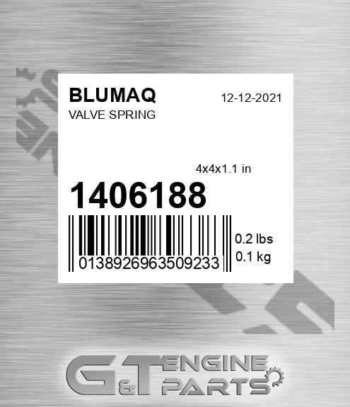 140-6188 Valve Spring for BLUMAQ