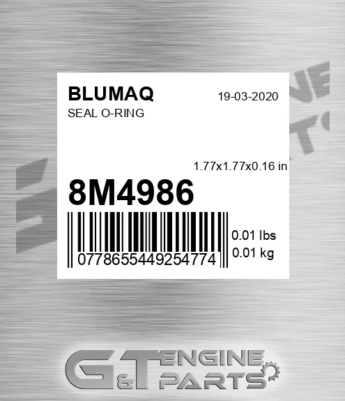 8M-4986 BLUMAQ Seal O-ring